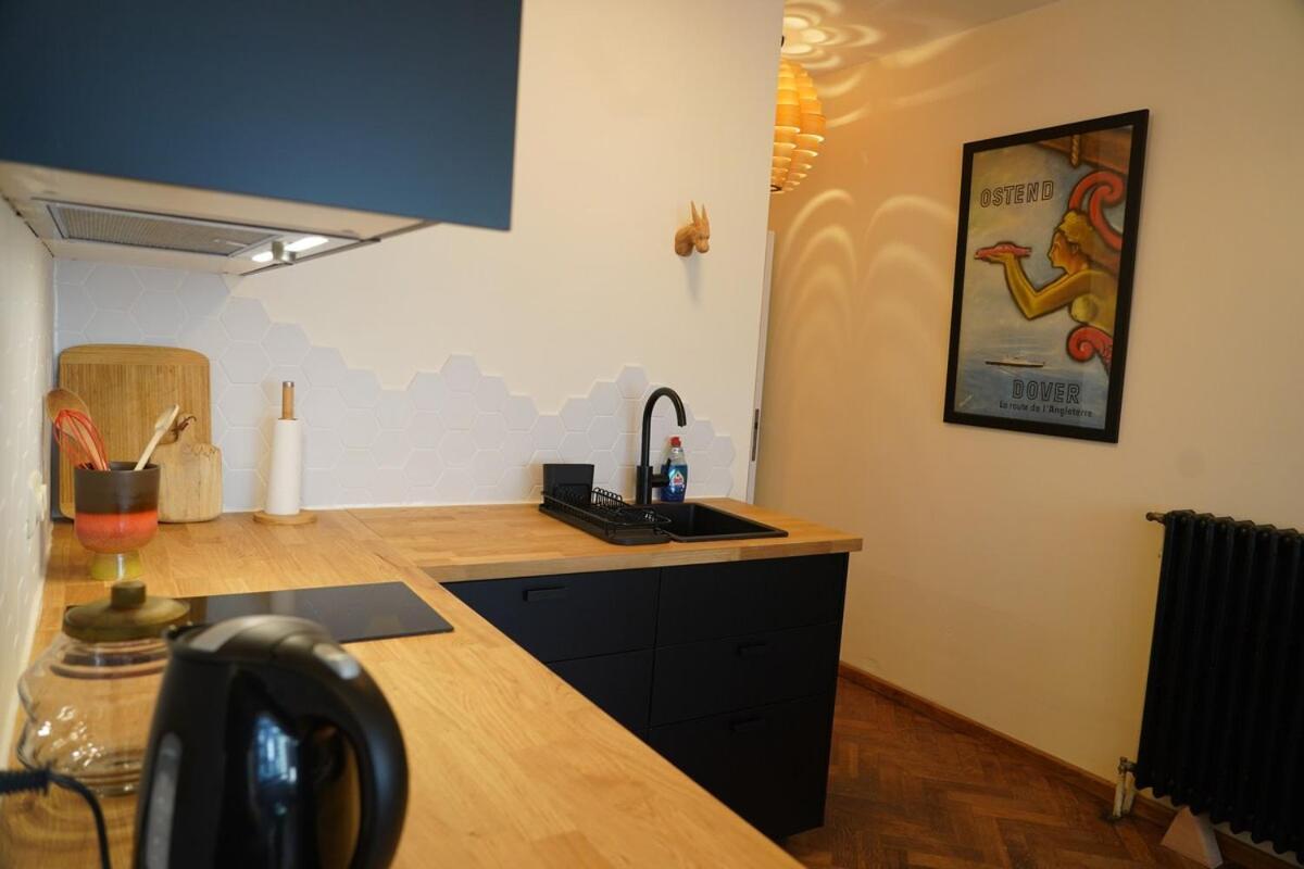 Renovated Appt In Ostende 20Min From Bruges Bagian luar foto